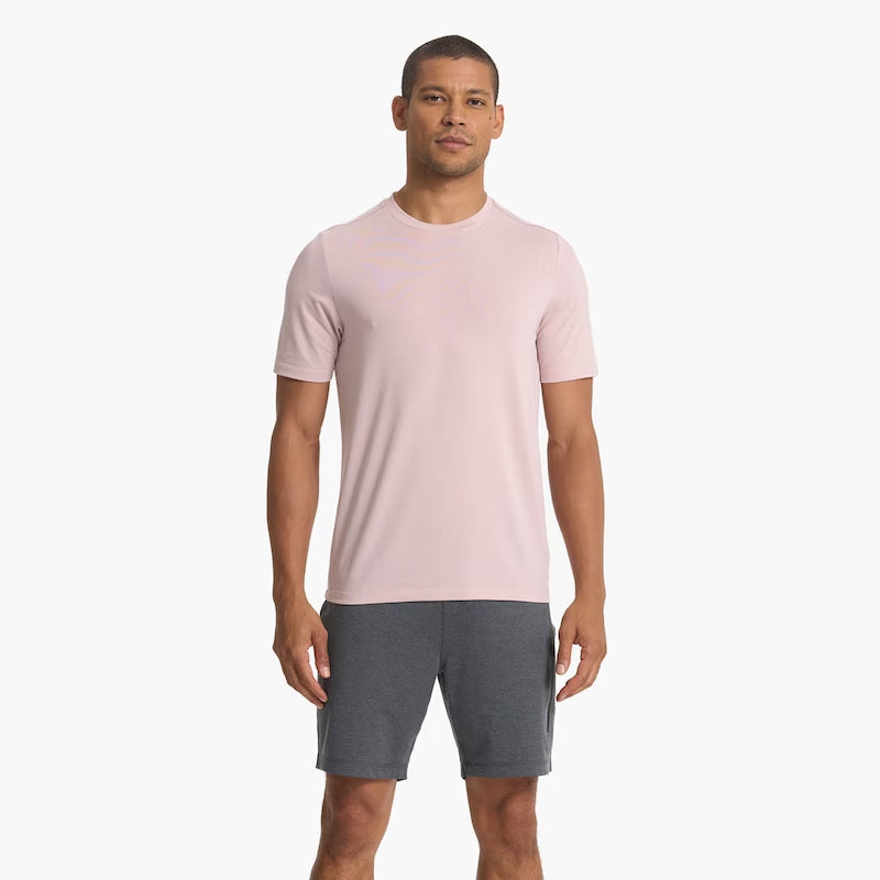 Vuori Men's Current Tech Tee | Cashmere