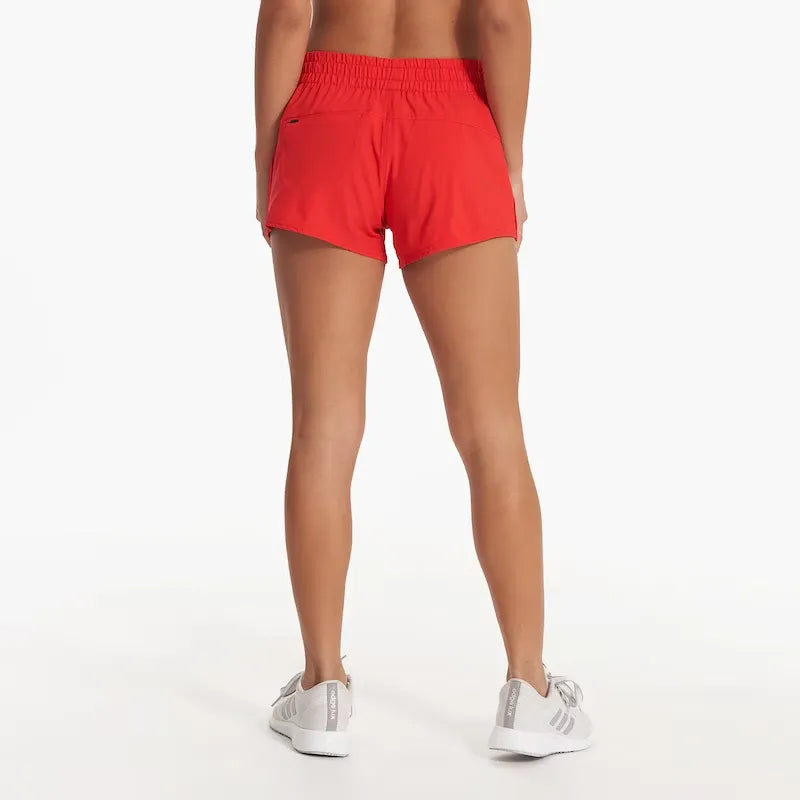 Vuori Women's Dash Short | Vermillion