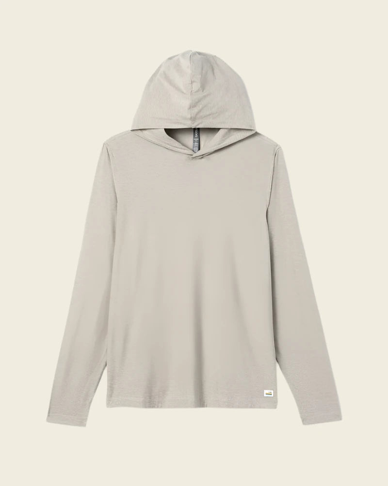 Vuori M's Strato Tech Hoodie | Toasted Heather