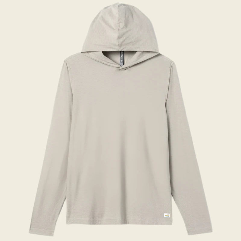 Vuori M's Strato Tech Hoodie | Toasted Heather