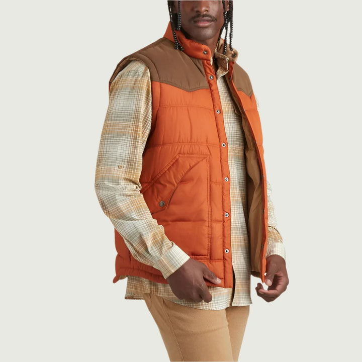 Howler Brothers Rounder Vest | Cinnamon Teak