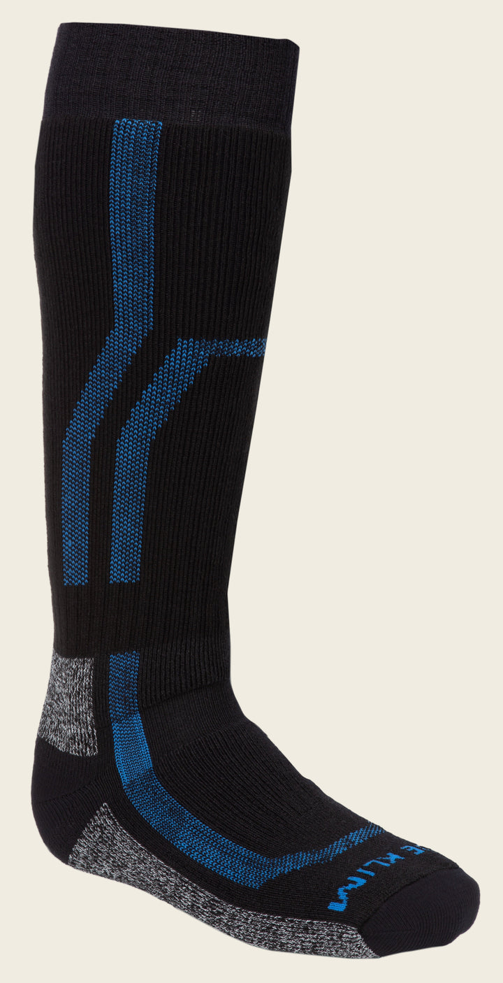 Klim Aggressor 3.0 Sock Black - Electric Blue Lemonade