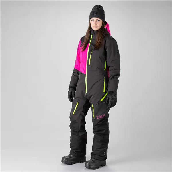 CKX Women's Yukon Monosuit Black - Pink