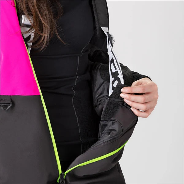 CKX Women's Yukon Monosuit Black - Pink