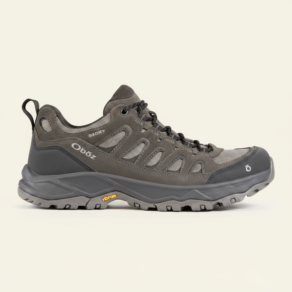 Oboz Men's Sawtooth Ascent Low Waterproof | Charcoal