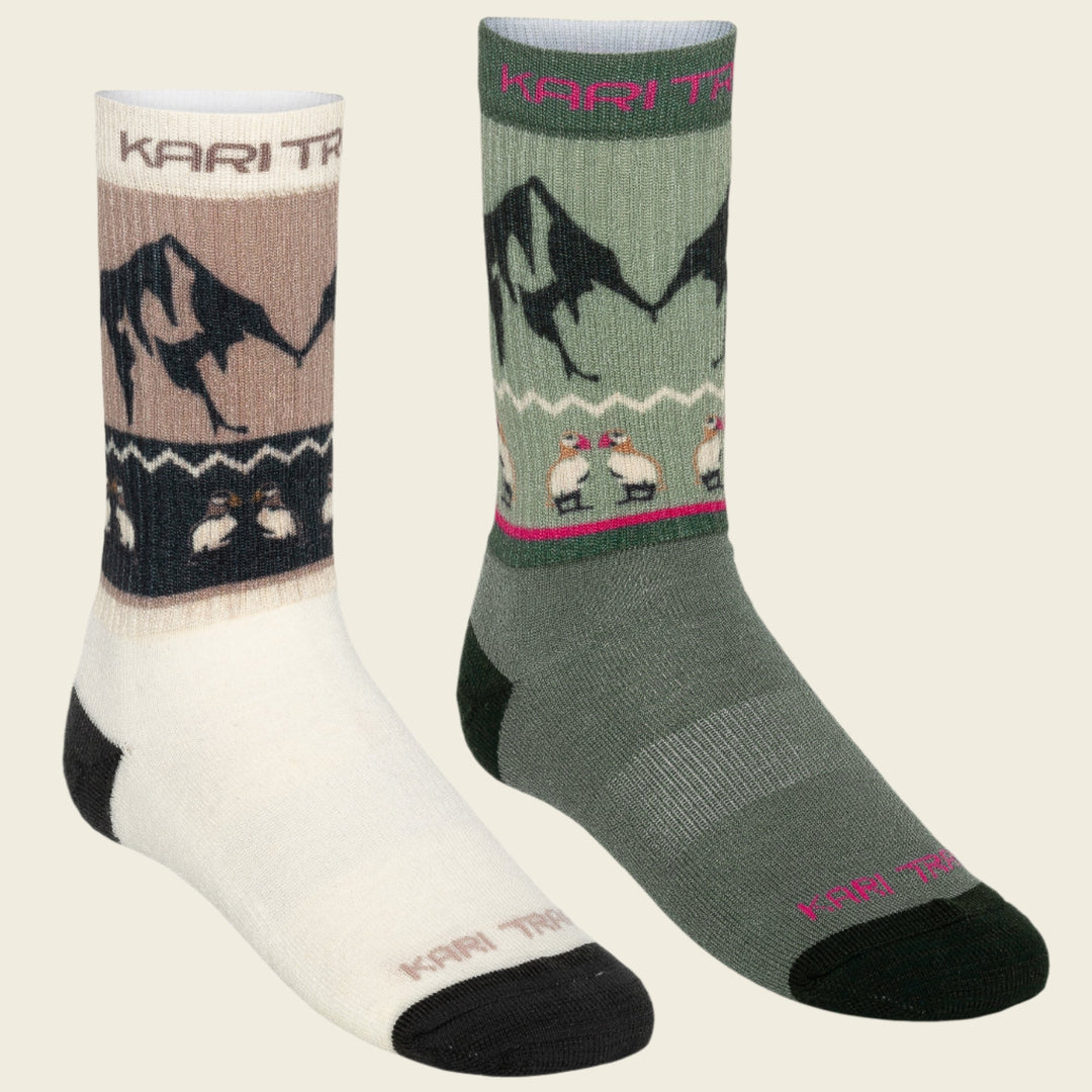 Kari Traa Puffin Socks 2 pk Murk