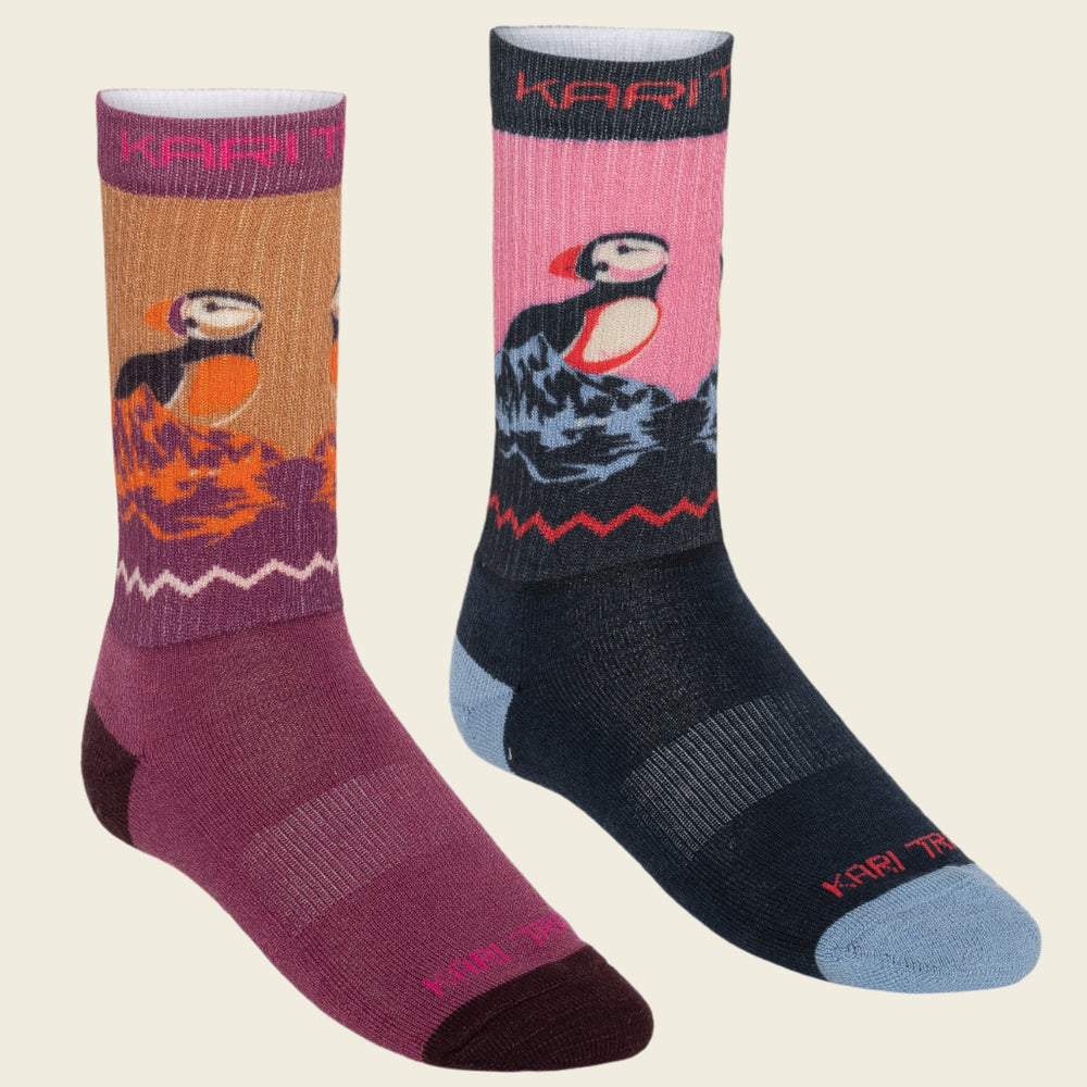 Kari Traa Puffin Sock 2pk Dark Navy Blue