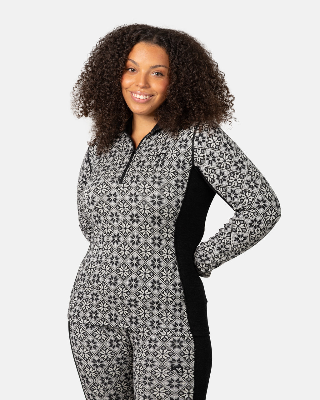 Kari Traa Rose Half Zip | Black