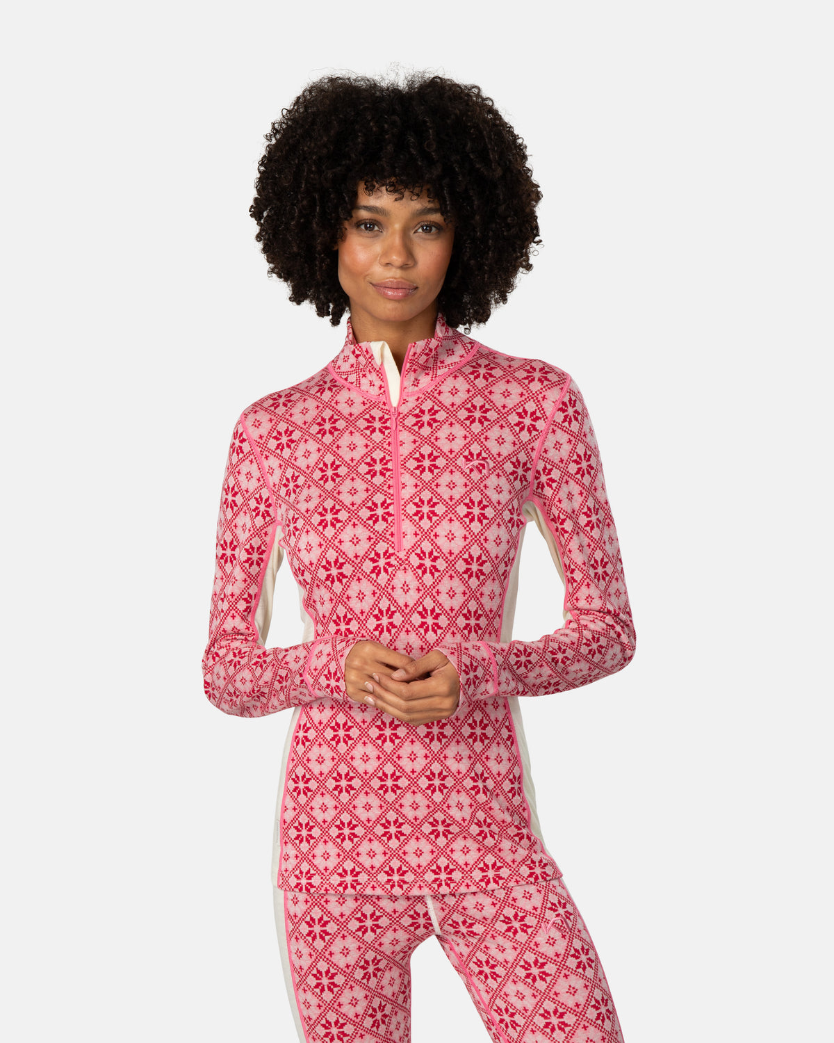 Rose Half-Zip