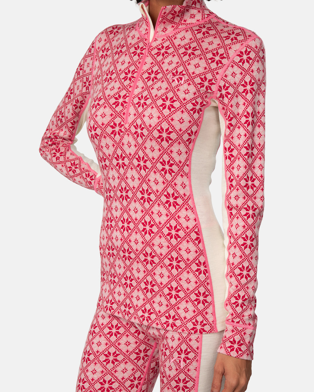 Rose Half-Zip
