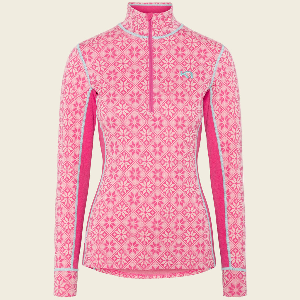Kari Traa Rose Half Zip | Bright Pink