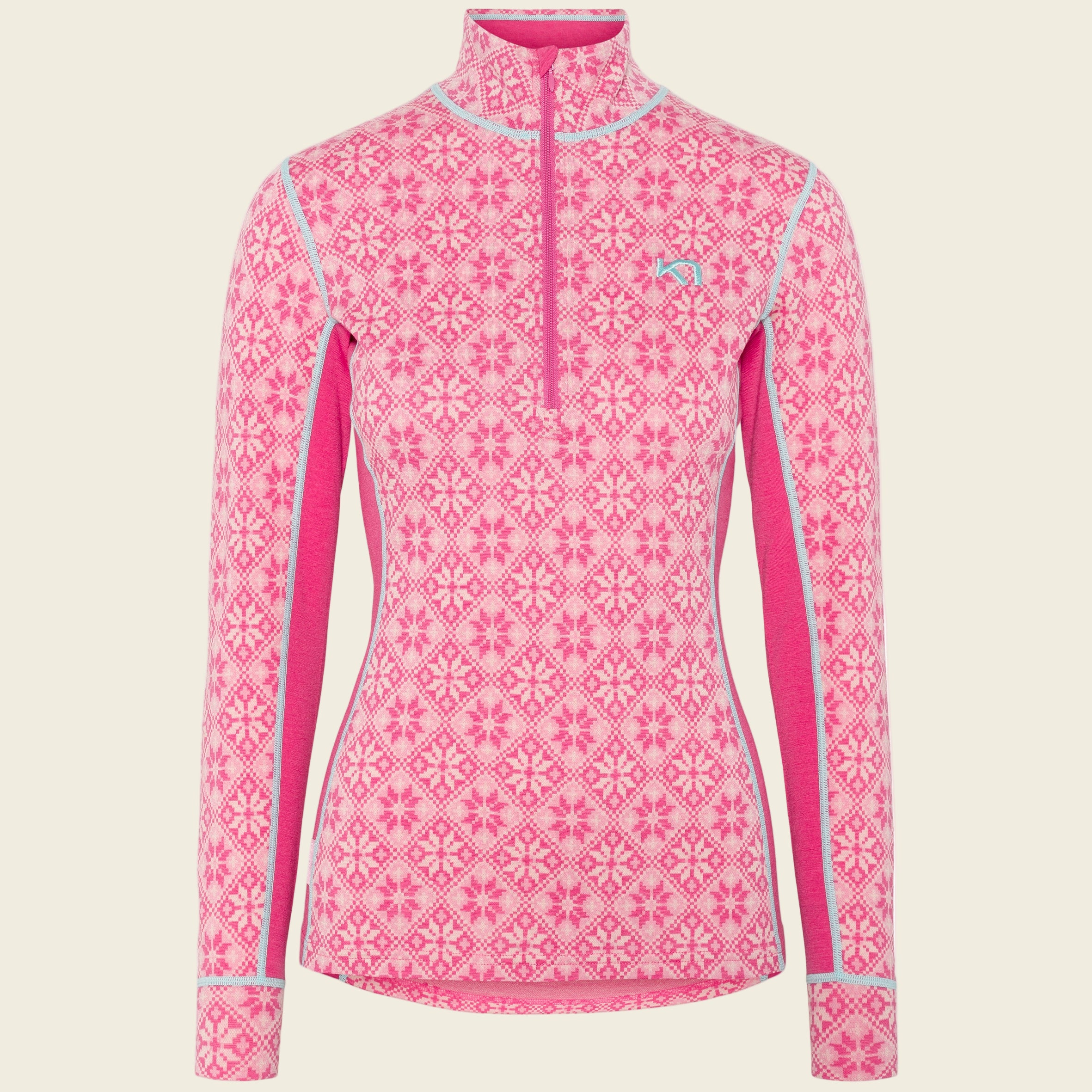 Kari Traa Rose Half Zip | Bright Pink
