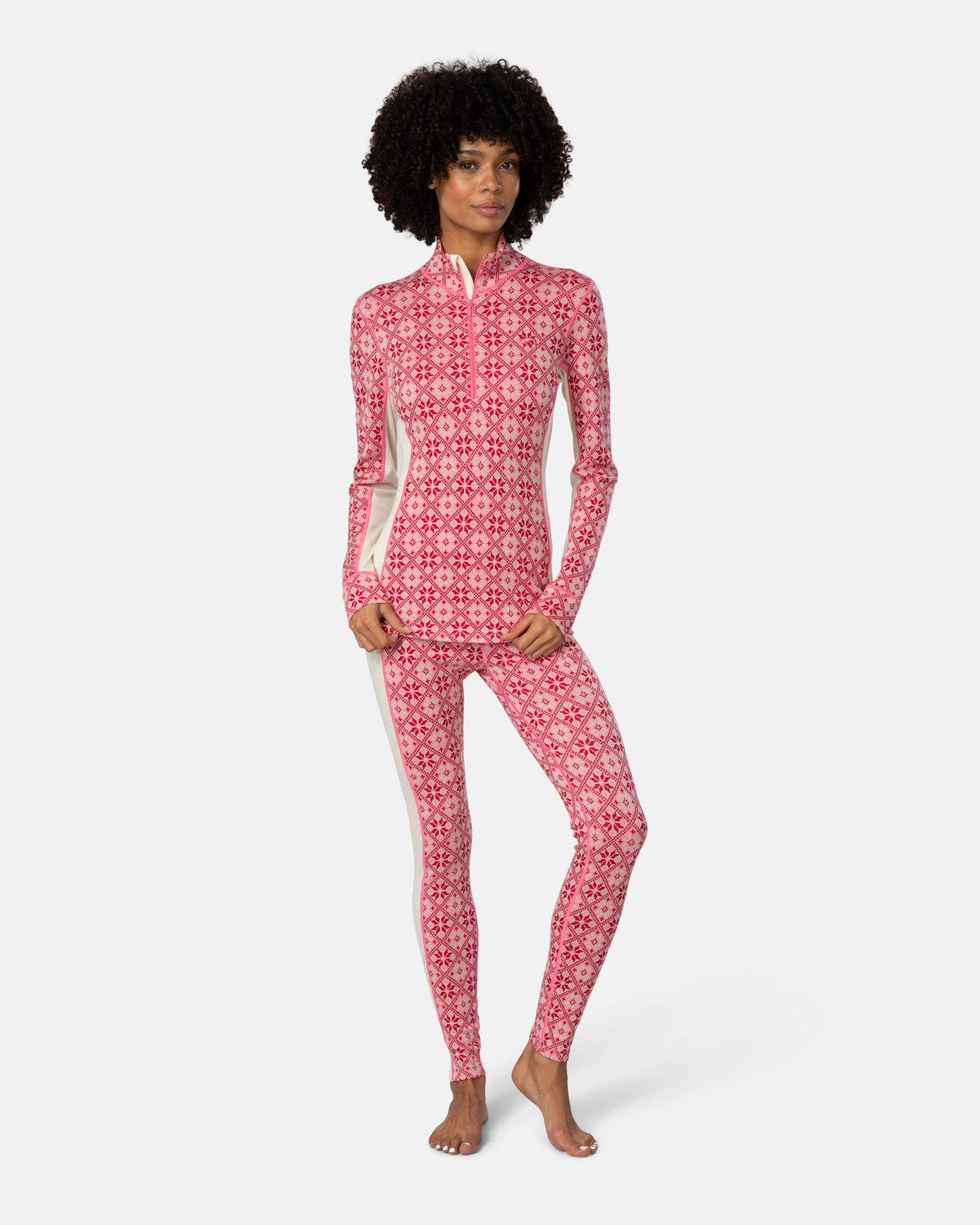 Rose Light Base Layer Pants - High Waisted