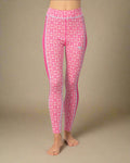 Rose Light Base Layer Pants - High Waisted | Bright Pink