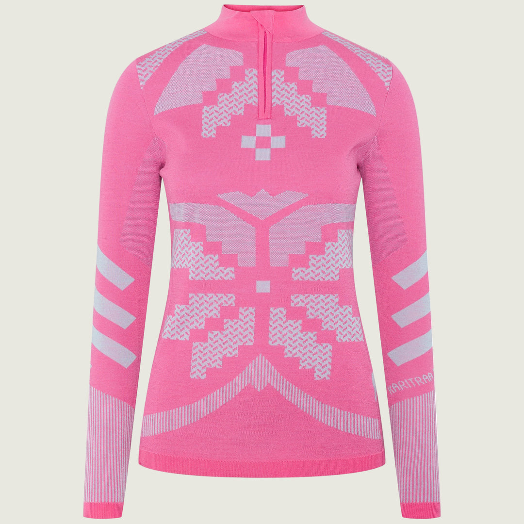 Kari Traa Faith Half Zip | Bright Pink