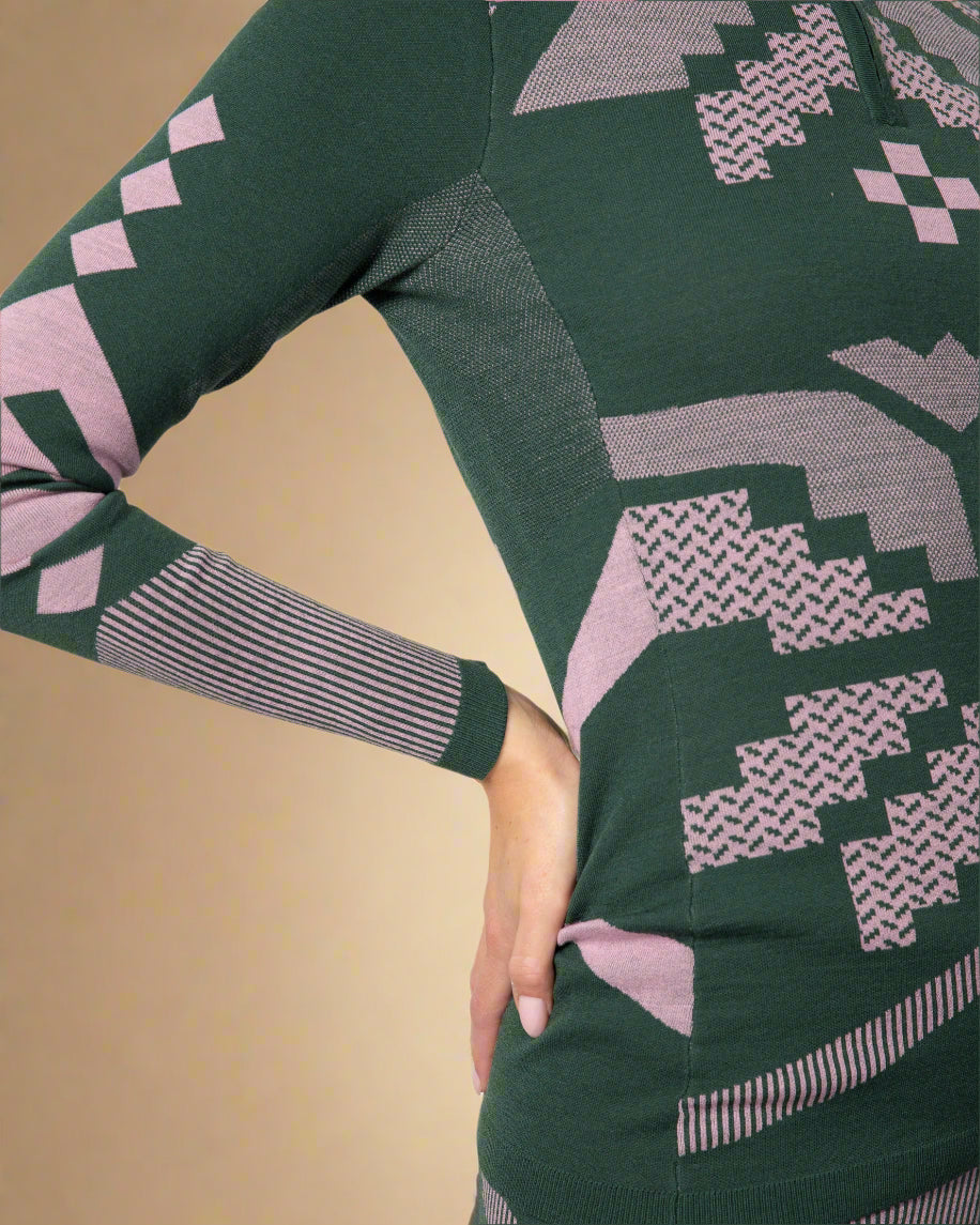 Kari Traa Faith Half Zip | Thyme