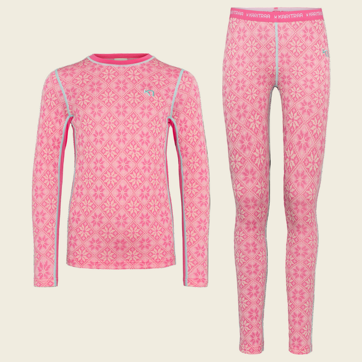 Kari Traa JR Hennie Set| Bright Pink