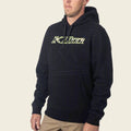 Klim Glens Peak Pullover Hoodie | Black - Montana Tan Camo