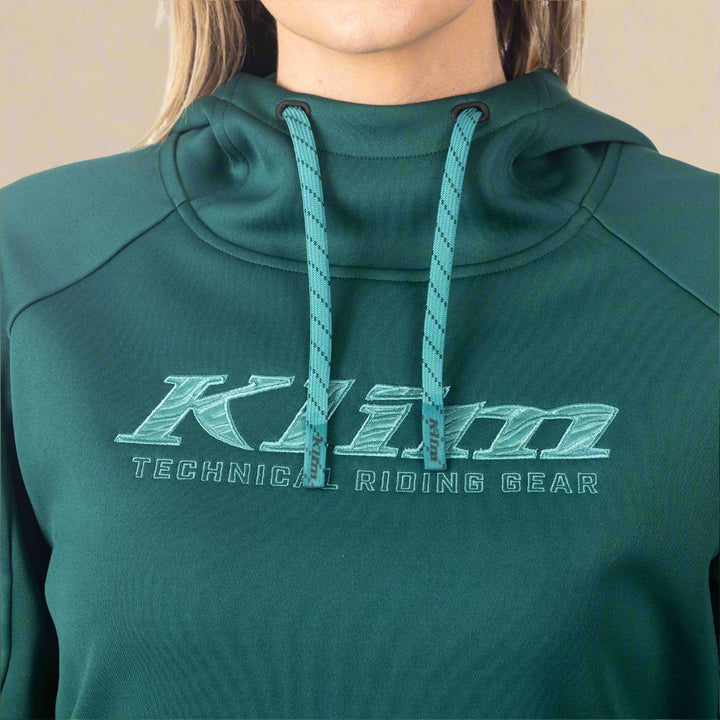 Klim Morley Pullover Hoodie | Rain Forest - Green-Blue Slate