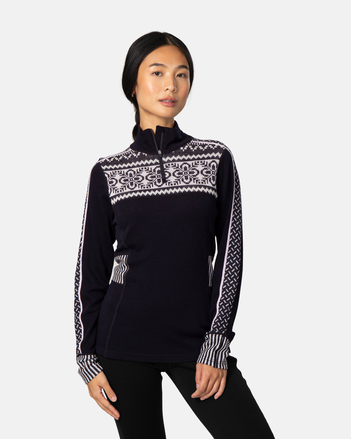 Kari Traa Ines Half Zip | Black
