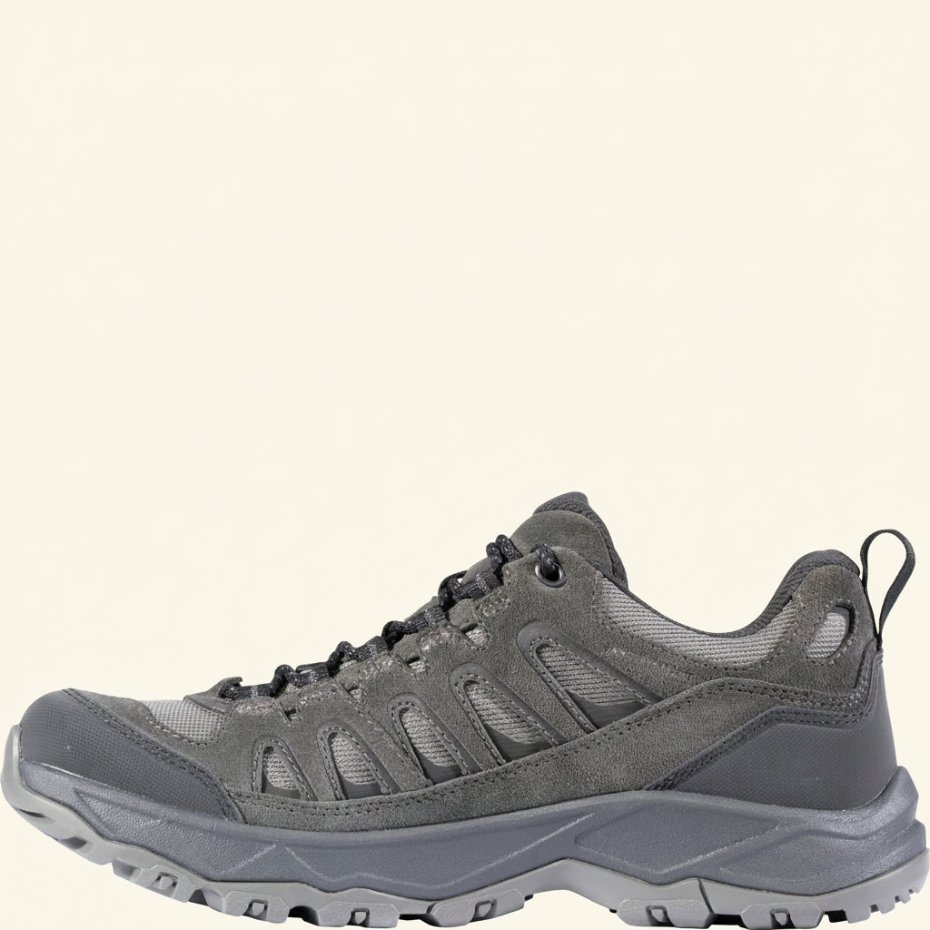 Oboz Men's Sawtooth Ascent Low Waterproof | Charcoal