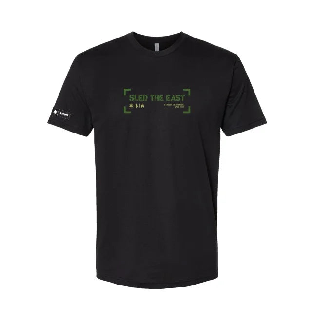 Sled The East Mo Gas Tee in Black