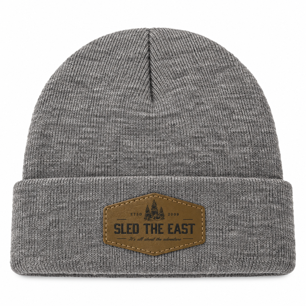 Sled The East Woodsman Beanie in Charcoal