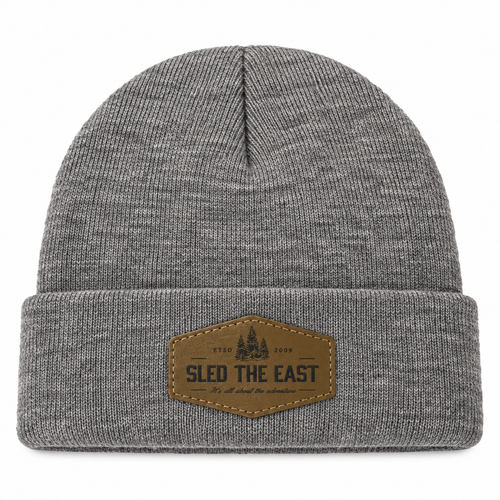 Sled The East Woodsman Beanie in Charcoal