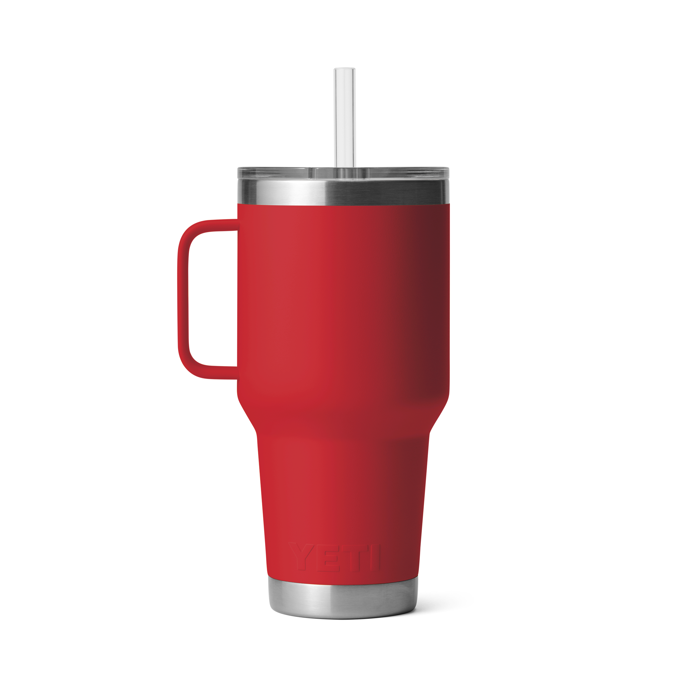 Yeti Rambler 35 oz Straw Mug Rescue Red