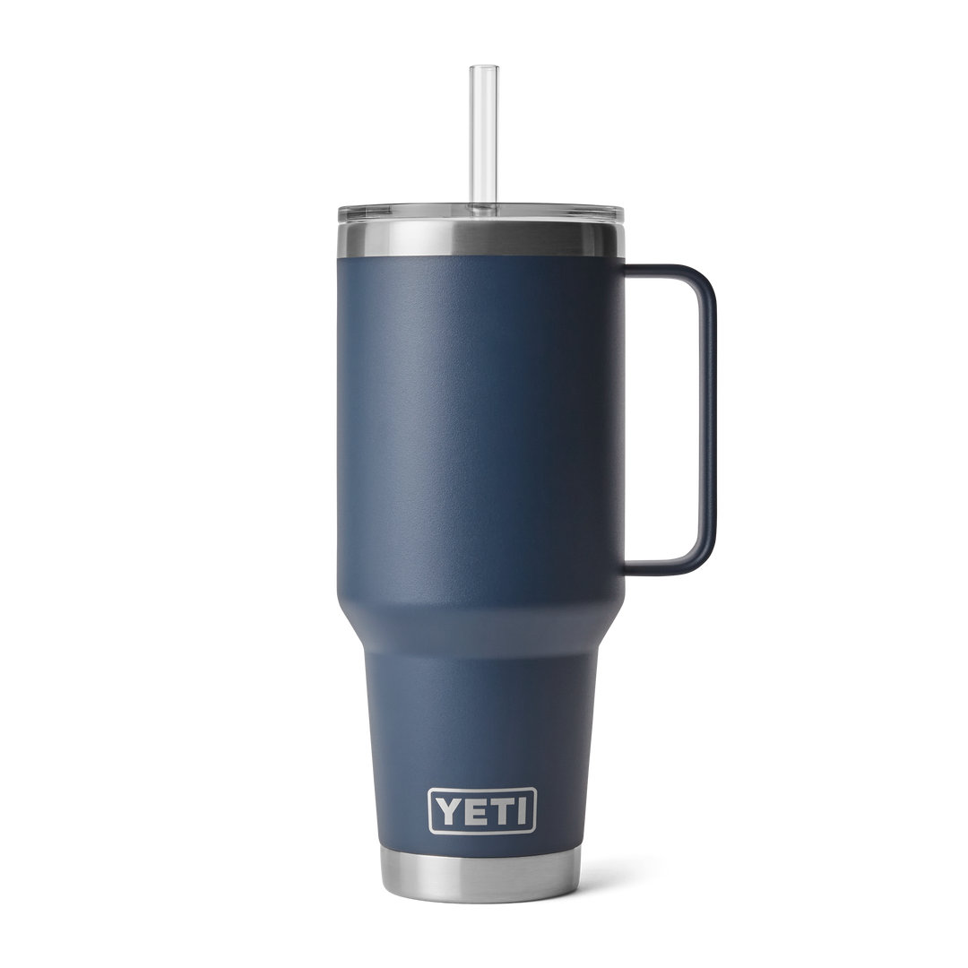 Yeti Rambler 42 oz Straw Mug Navy
