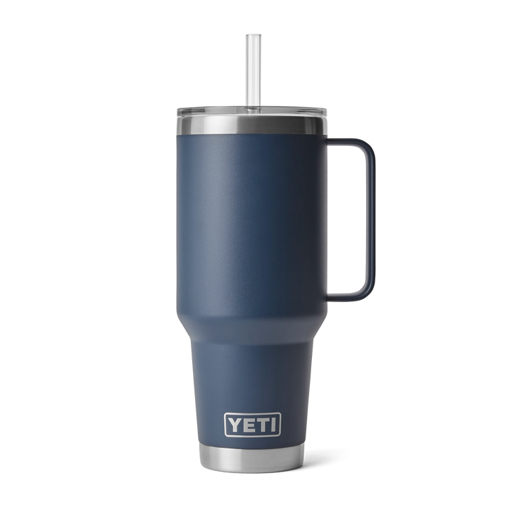 Yeti Rambler 42 oz Straw Mug Navy