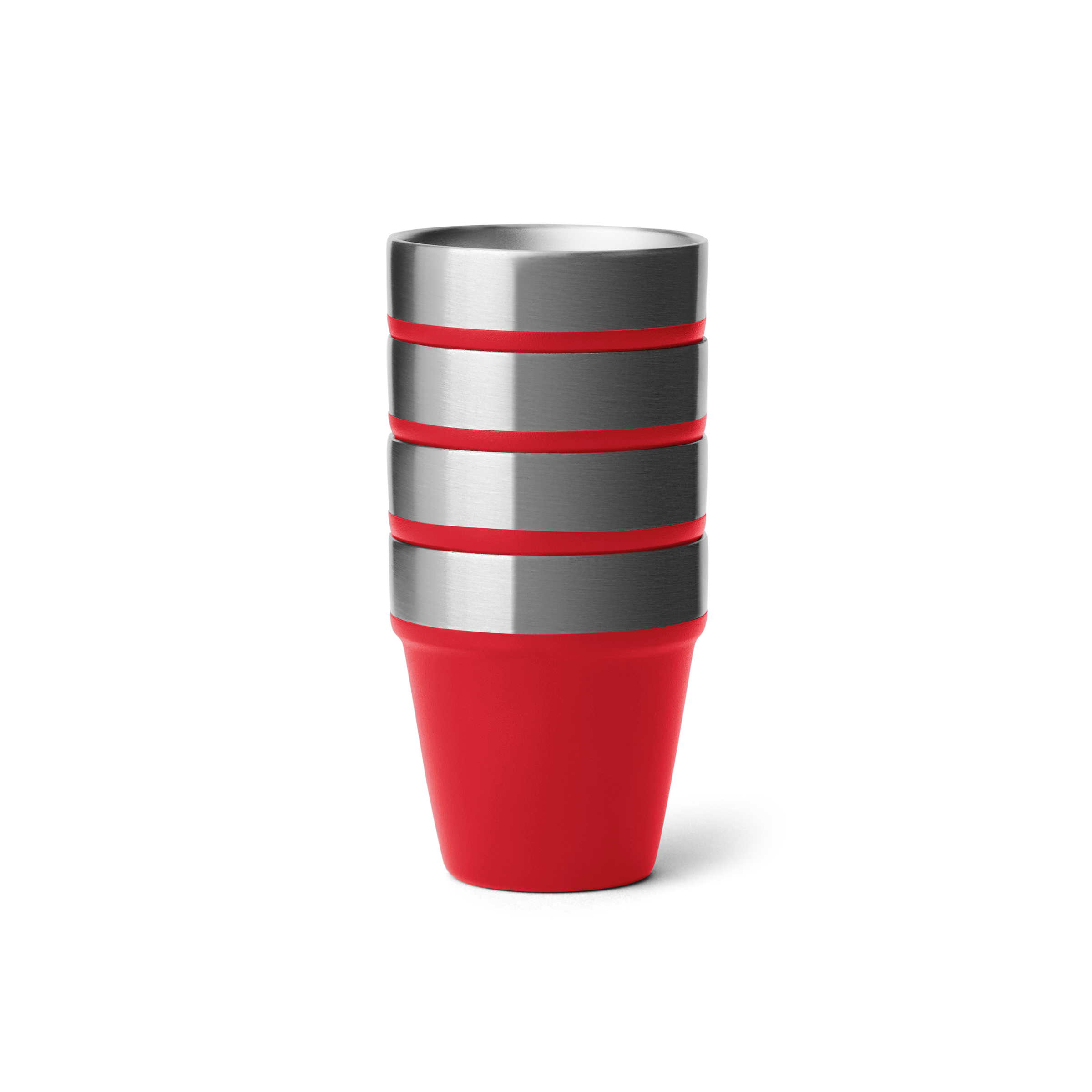 Yeti Shot Glasses & Case Rescue Red