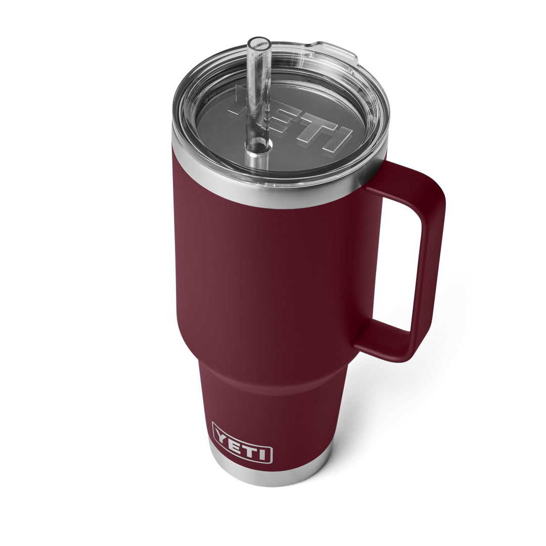 Yeti Rambler 42 oz Straw Mug Wild Vine Red