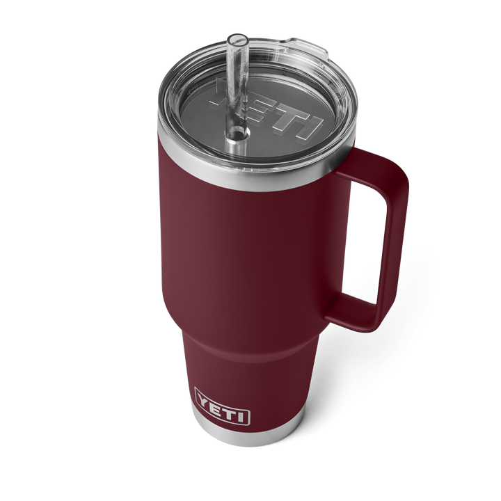 Yeti Rambler 42 oz Straw Mug Wild Vine Red