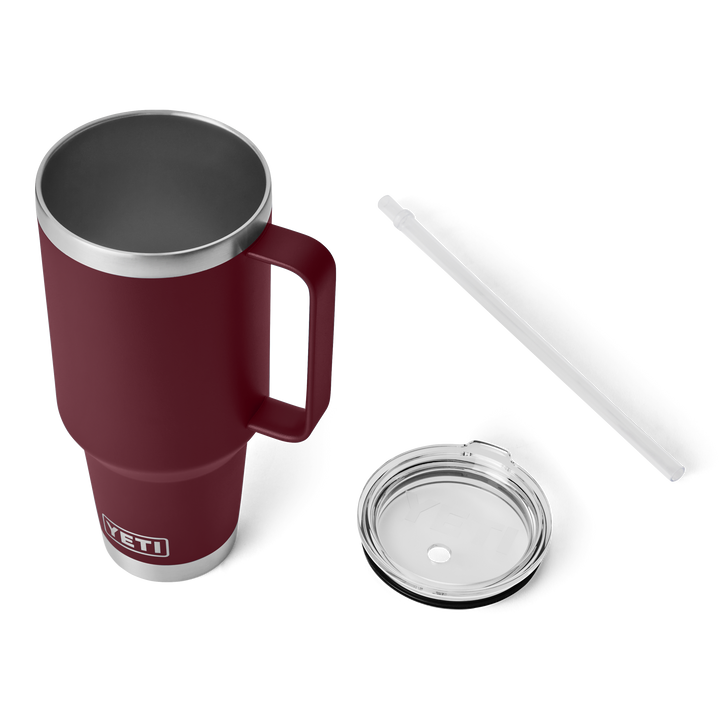 Yeti Rambler 42 oz Straw Mug Wild Vine Red