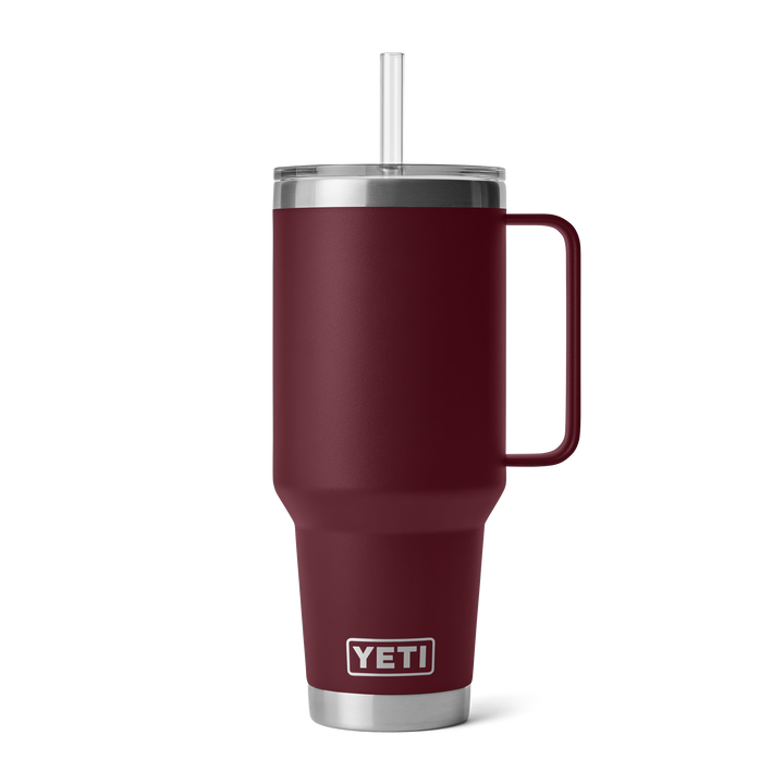 Yeti Rambler 42 oz Straw Mug Wild Vine Red