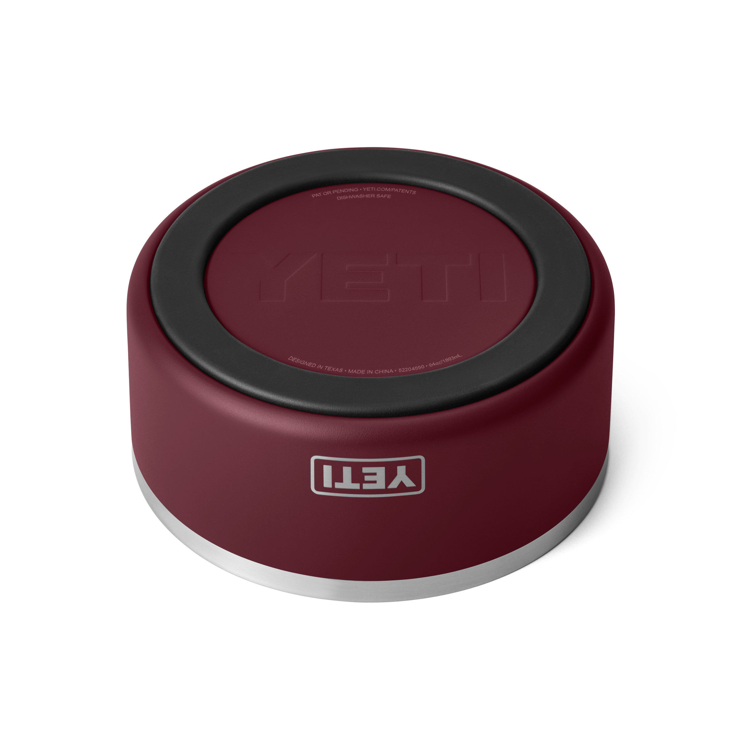 Yeti Boomer Dog Bowl 4 Wild Vine Red