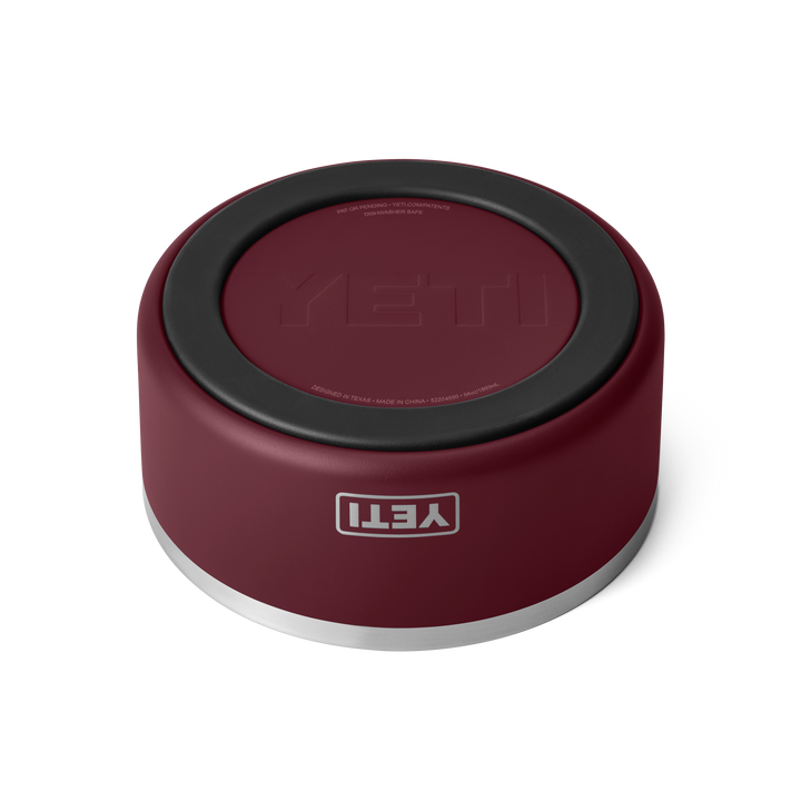Yeti Boomer Dog Bowl 4 Wild Vine Red