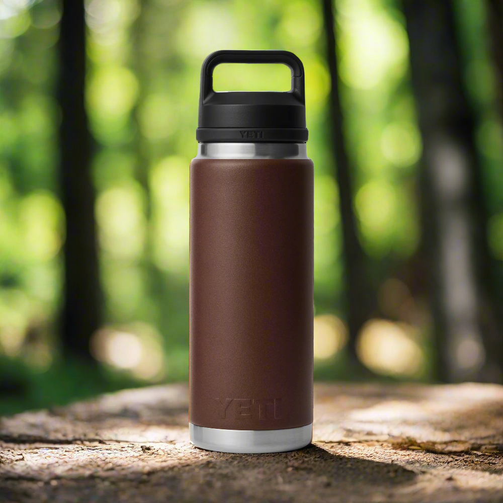 Yeti Rambler 26 oz Bottle Wetlands Brown