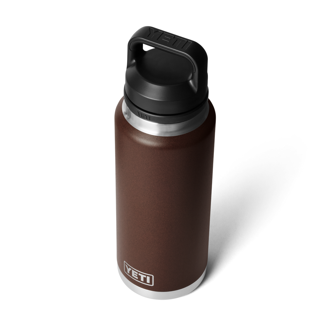 Yeti Rambler 36 oz Bottle w/Chug Cap Wetlands Brown