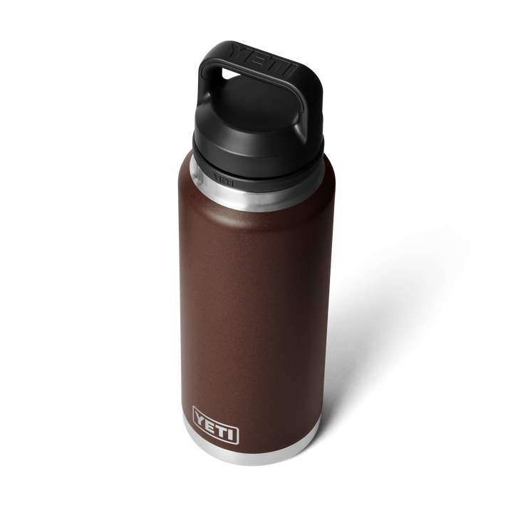 Yeti Rambler 36 oz Bottle w/Chug Cap Wetlands Brown