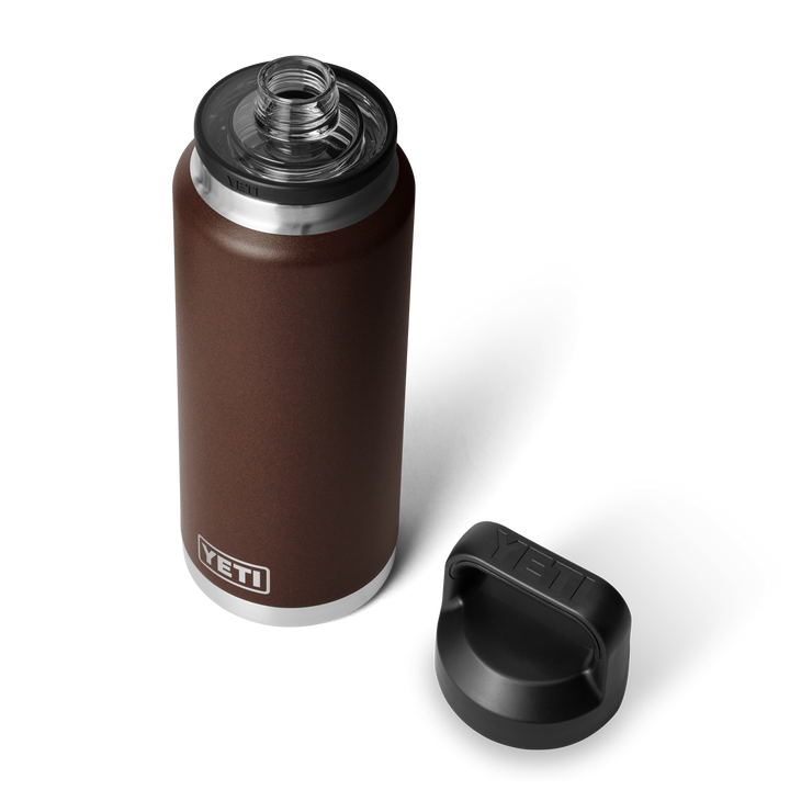 Yeti Rambler 36 oz Bottle w/Chug Cap Wetlands Brown