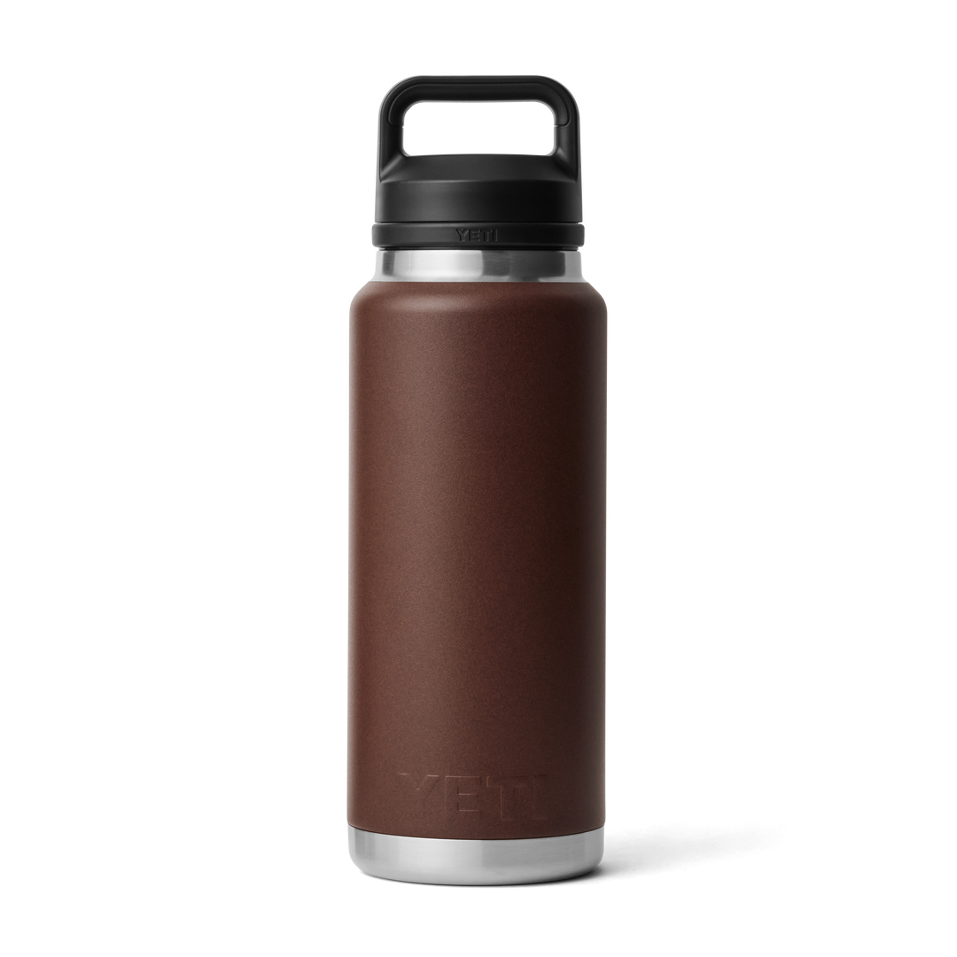 Yeti Rambler 36 oz Bottle w/Chug Cap Wetlands Brown