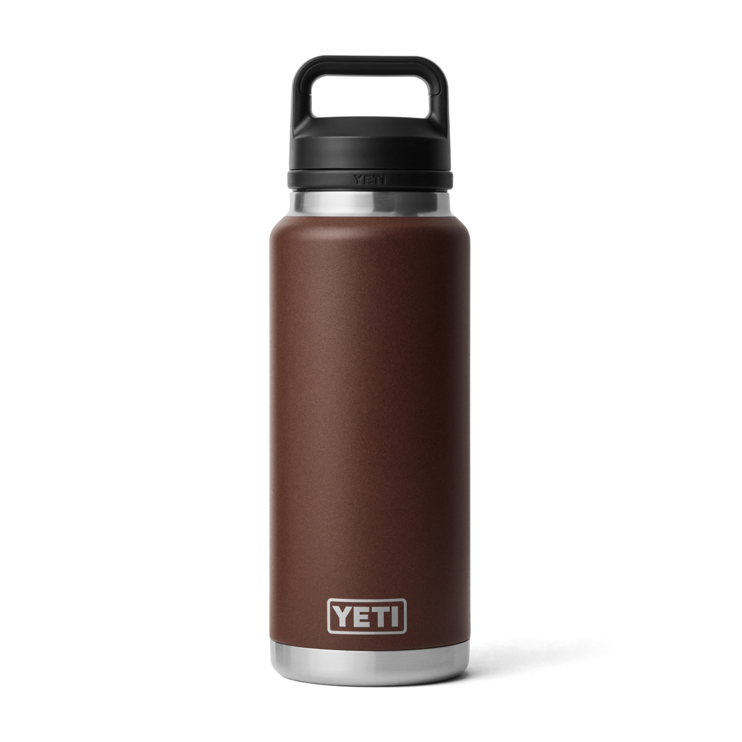 Yeti Rambler 36 oz Bottle w/Chug Cap Wetlands Brown
