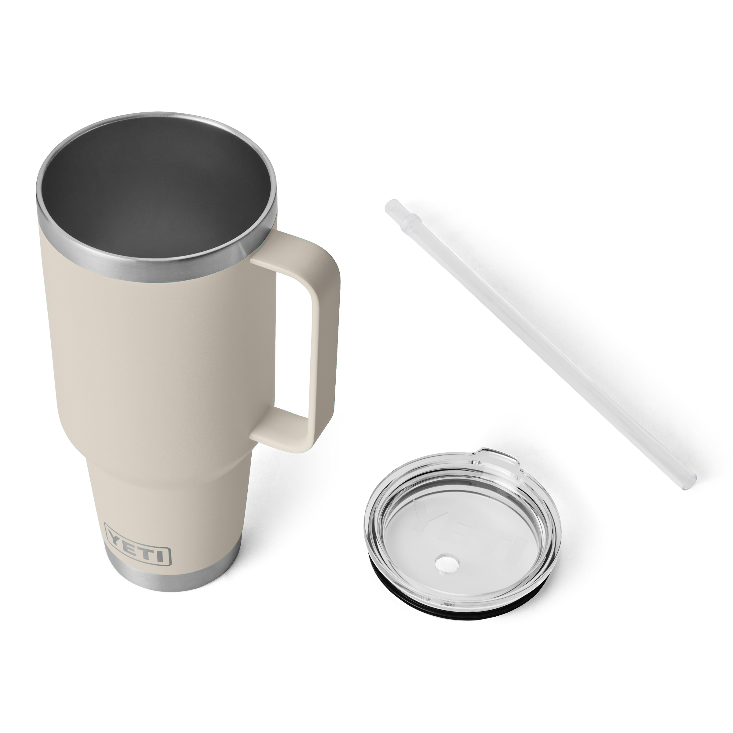 Yeti Rambler 42 oz Straw Mug Cape Taupe