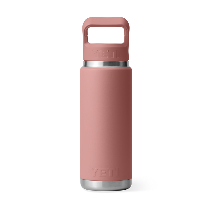 Yeti Rambler 26 oz Straw Bottle Sandstone Pink