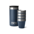 Yeti Shot Glasses & Case Navy