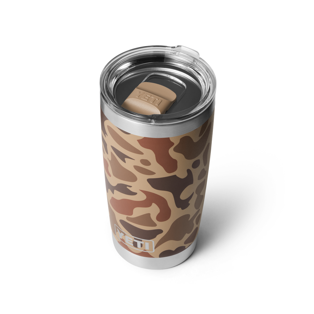 Yeti Rambler 20 oz Tumbler | Wetlands Camo