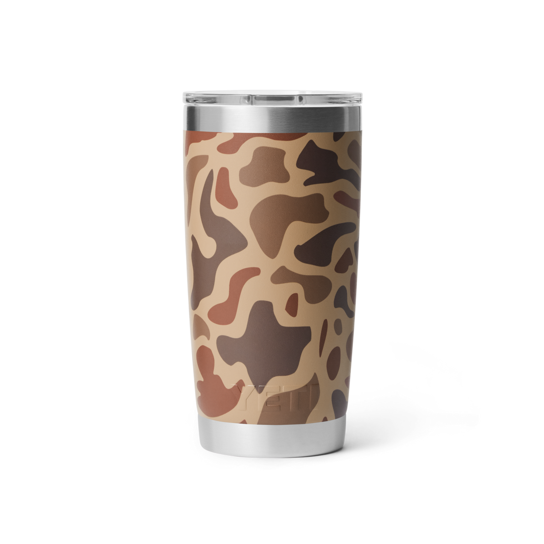 Yeti Rambler 20 oz Tumbler | Wetlands Camo