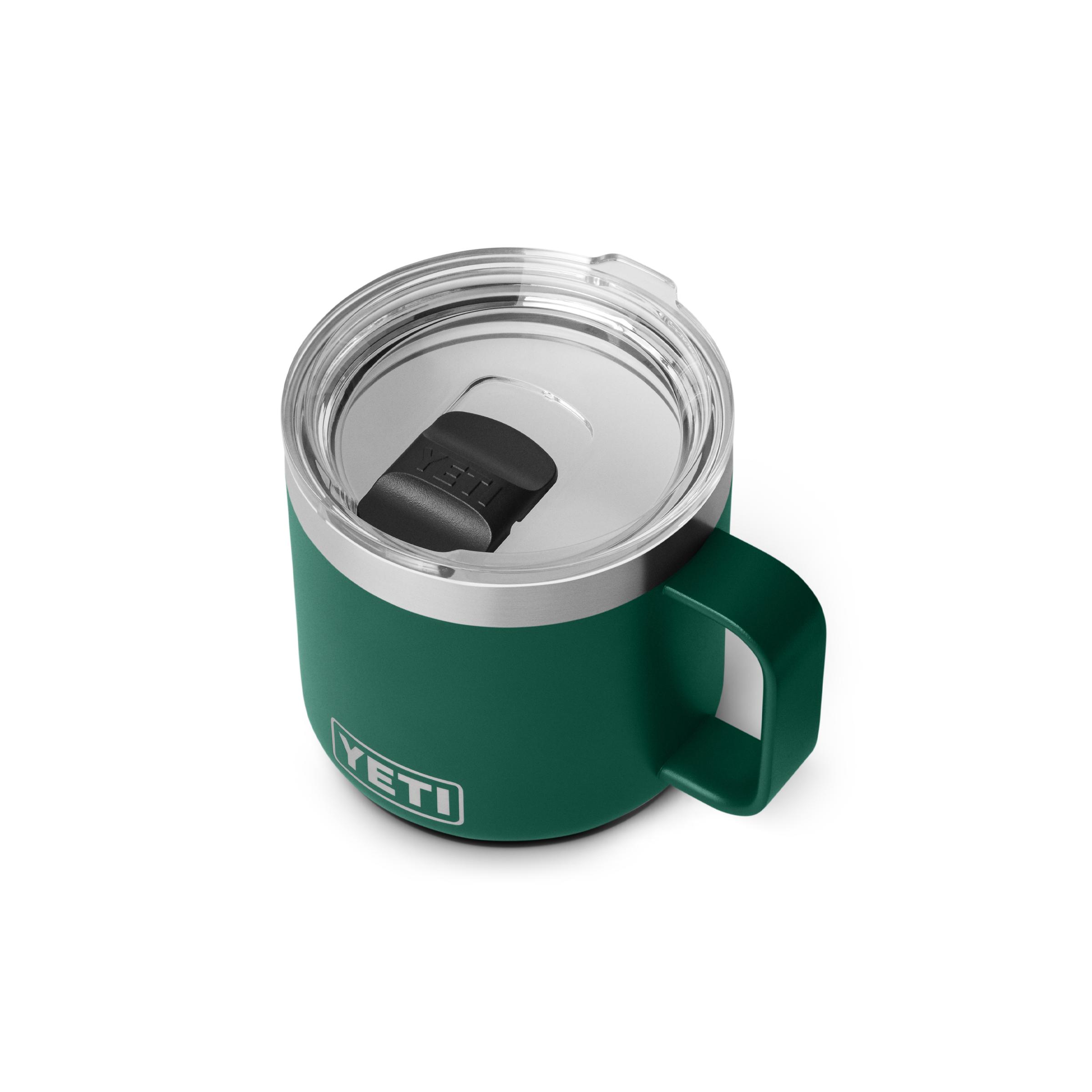 Yeti Rambler 14 oz Mug 2.0 | Black Forest Green